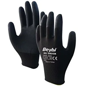 BEYBİ Pu Touch Poliüretan Kaplı Polyester Örme Eldive