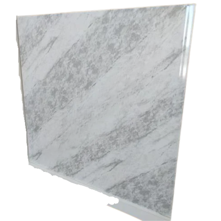 60X60 cm PVC PLAKA BEYAZ MERMER DESEN ASMA TAVAN