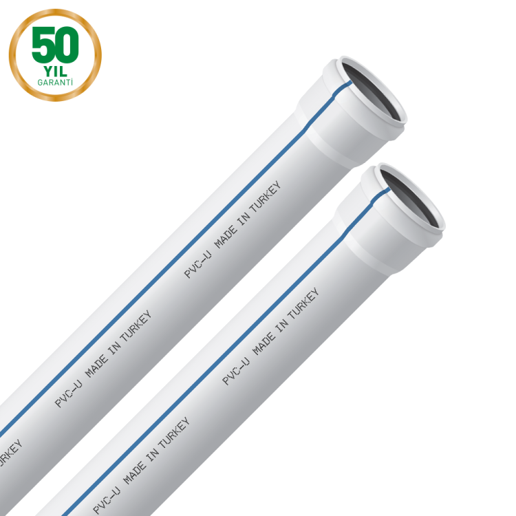 Formül PVC Atık Su Borusu – Tip 2 (2.2 mm Kalınlık)