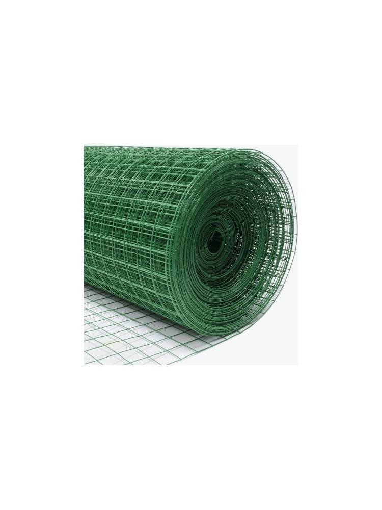 PVC Kaplı Puntalı Tel Bahçe Teli Çit – Göz Aralığı 12x12, 0,9 mm x 25 mt